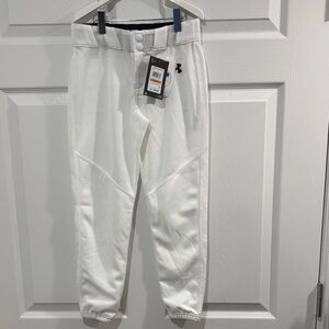 Under Armour White Sports Pants